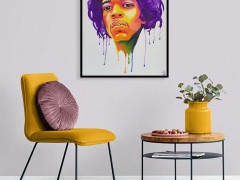 Jimi Hendrix Oilportrait