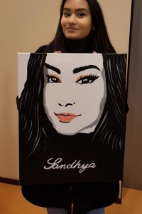Sandhya portret